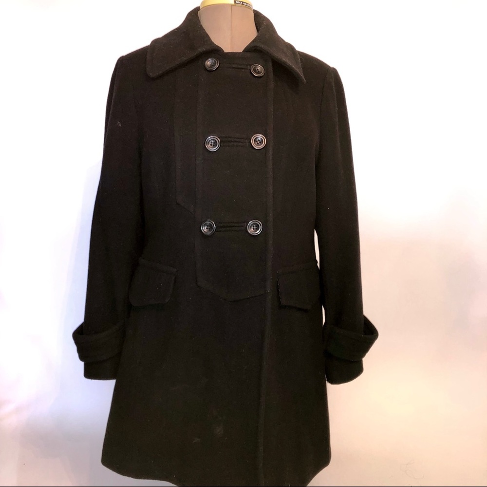 Double breasted peacoat